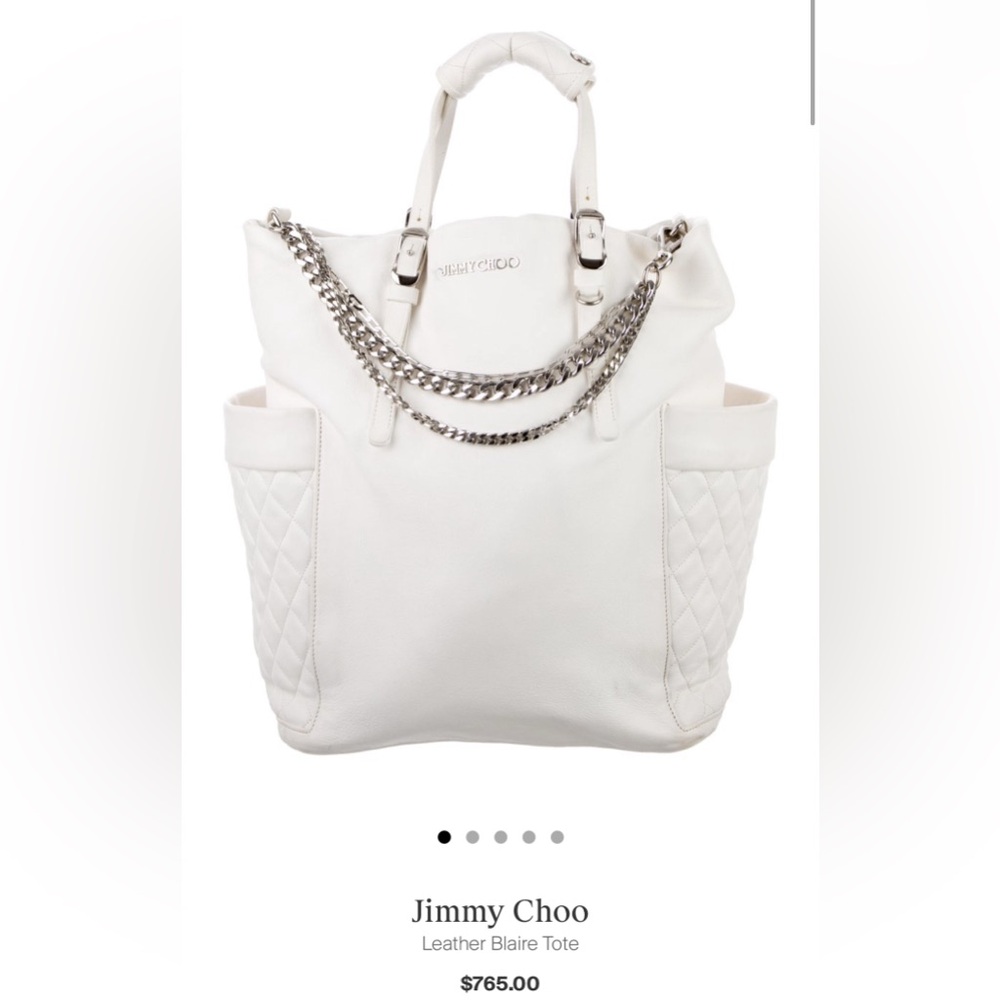 JIMMY CHOO BLAIRE SHOULDER BAG